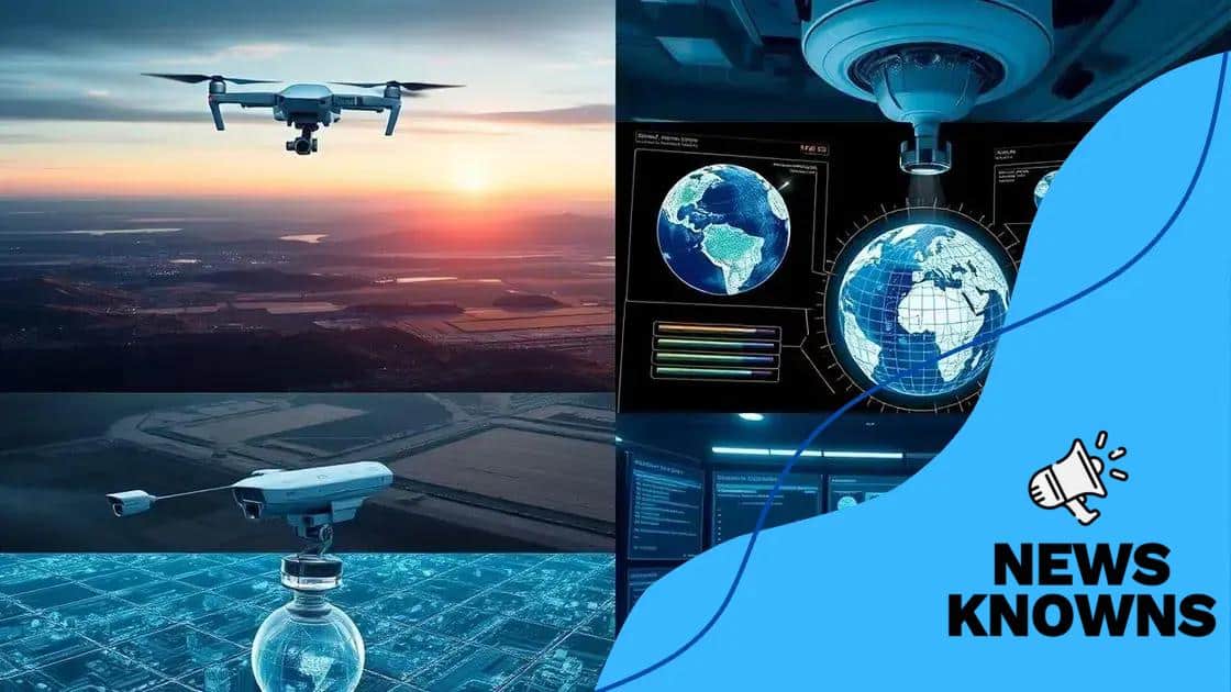 Technological methods used in surveillance