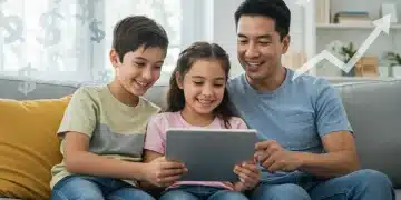 Happy family enjoying financial well-being with Child Tax Credit 2026