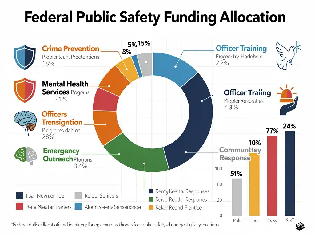 Federal public safety grant allocation breakdown