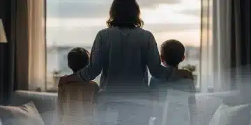 Family looking towards future, symbolizing hope and planning for survivors benefits 2026